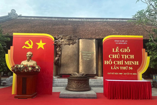 Nghệ An trang trọng tổ chức Lễ giỗ Chủ tịch Hồ Chí Minh lần thứ 56