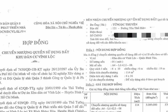 Bán đất hơn 20 năm nhưng không giao là có dấu hiệu vi phạm Luật Kinh doanh bất động sản