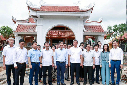 Bảo đảm hoàn thành Khu lưu niệm Trưởng ban Thường trực Quốc hội Bùi Bằng Đoàn đúng tiến độ