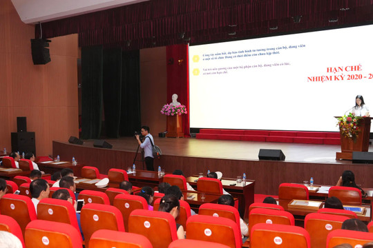 Phường Cầu Giấy: quán triệt Nghị quyết Đại hội Đảng bộ phường lần thứ Nhất