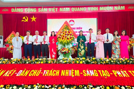 160 đại biểu dự Đại hội Mặt trận Tổ quốc xã Đoài Phương lần thứ I