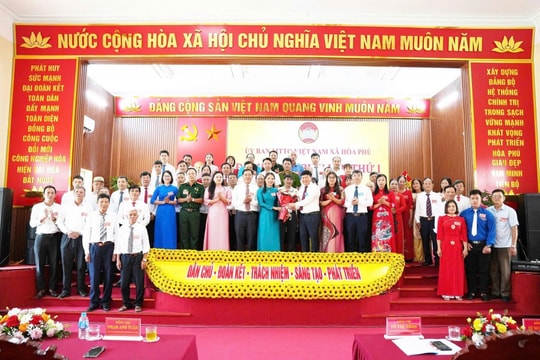 MTTQ xã Hòa Phú (Hà Nội) Gắn kết lòng dân, vững bước vào giai đoạn mới