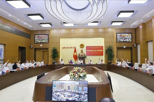 Hội nghị lần thứ Năm, Ban Chấp hành Đảng bộ Quốc hội