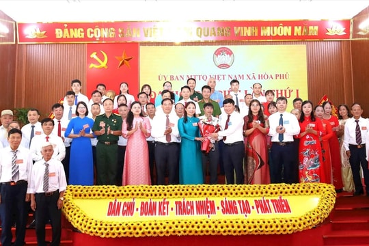 Hòa Phú phát huy sức mạnh đại đoàn kết, xây dựng xã phát triển bền vững