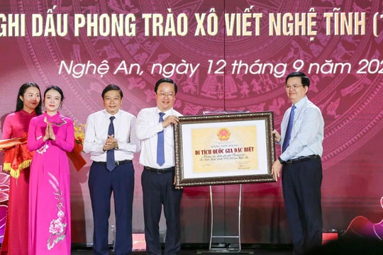 Kỷ niệm 995 năm danh xưng Nghệ An, 95 năm Xô viết Nghệ Tĩnh