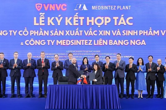 Việt Nam sẽ tiếp nhận công nghệ sản xuất thuốc, vắc xin hiện đại từ Nga