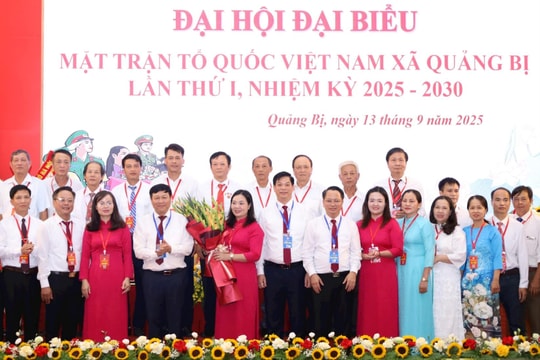 Đại hội Mặt trận Tổ quốc Việt Nam xã Quảng Bị: Phát huy sức mạnh nhân dân, xây dựng xã văn minh, hiện đại
