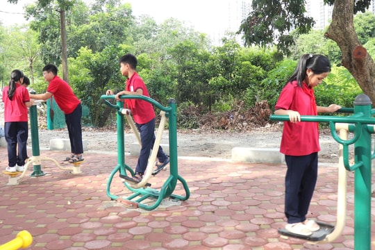 Bát Tràng khánh thành công trình thanh niên "Sân chơi thanh thiếu nhi”