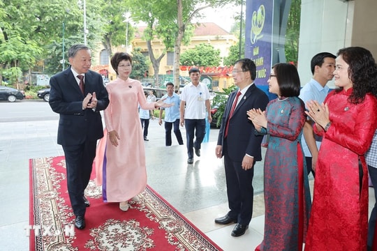 Tổng Bí thư Tô Lâm dự lễ kỷ niệm 80 năm Ngày truyền thống Thông tấn xã Việt Nam