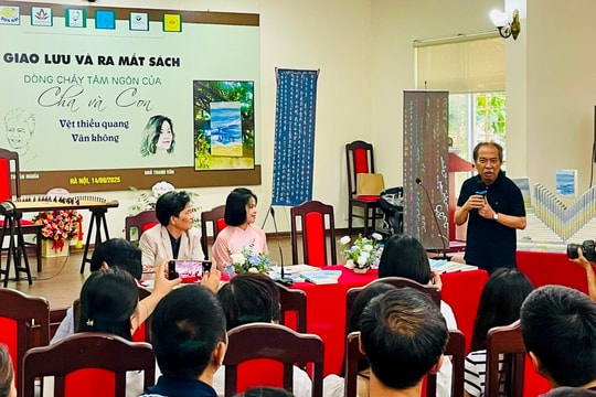 “Dòng chảy tâm ngôn của cha và con” qua hai tập thơ “Vệt thiều quang” và “Vân không”