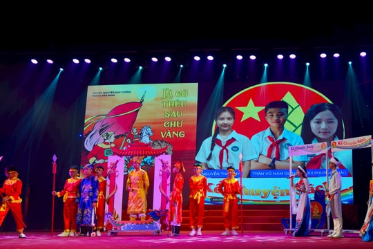 Trao 36 giải hội thi thiếu nhi Thủ đô giới thiệu sách và múa hát chủ đề "Việt Nam quê hương em"