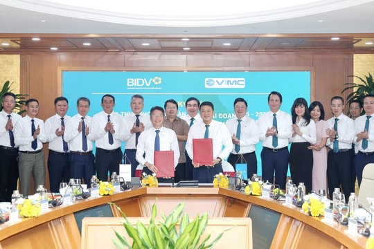 BIDV và VIMC tăng cường hợp tác, thúc đẩy phát triển hoạt động hàng hải