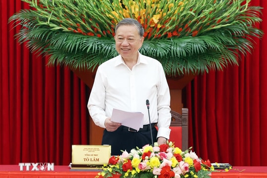 Tổng Bí thư Tô Lâm: Triển khai chủ động, hiệu quả các nhiệm vụ đối ngoại và hội nhập quốc tế