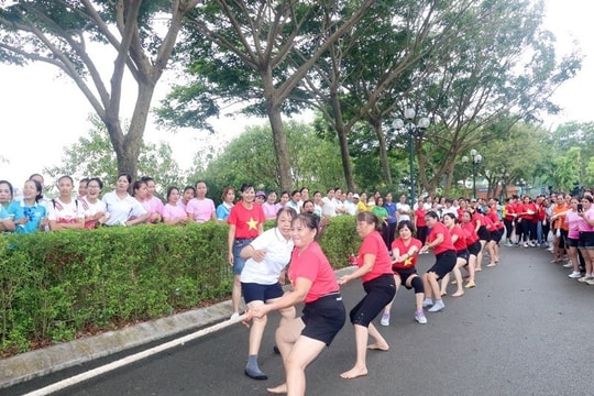 Phát động hội thao chào mừng thành công Đại hội Đảng bộ MTTQ và các đoàn thể Trung ương