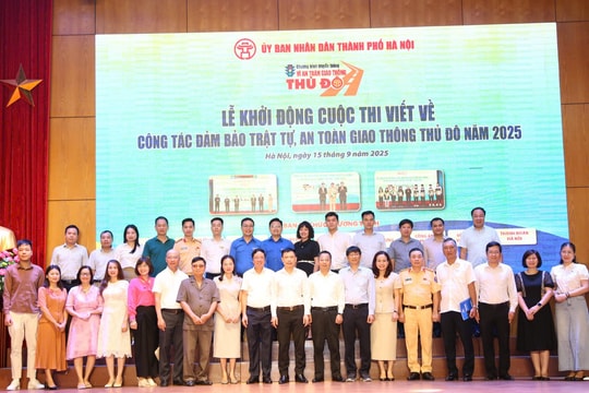 Khởi động Chương trình truyền thông "Vì An toàn giao thông Thủ đô" 2025