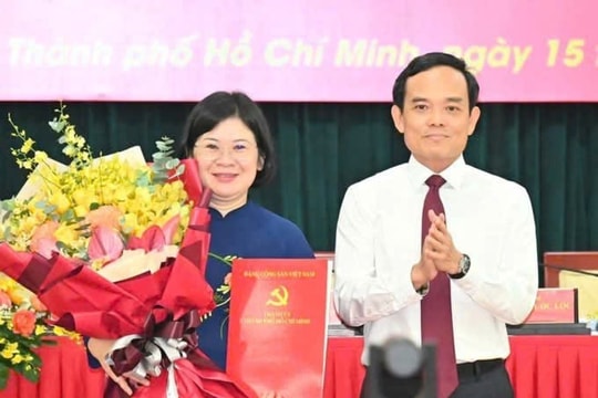Đồng chí Văn Thị Bạch Tuyết giữ chức Phó Bí thư Thành ủy TP Hồ Chí Minh