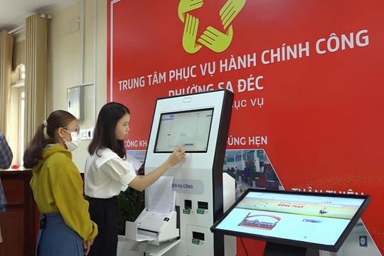 Đồng Tháp đưa vào sử dụng ki-ốt thông minh phục vụ người dân