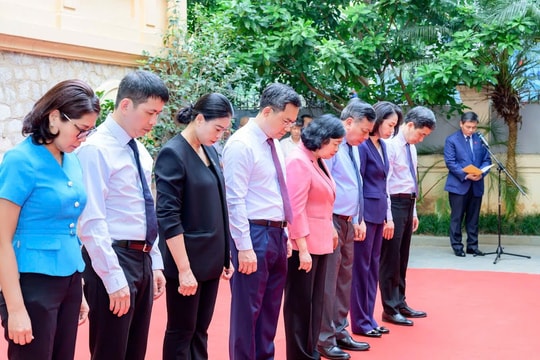 Lãnh đạo TP dâng hương tưởng niệm cố Tổng Bí thư Trần Phú
