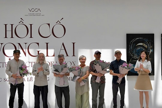 VCCA tổ chức triển lãm “Hồi Cố Vọng Lai” tôn vinh 3 họa sĩ gạo cội