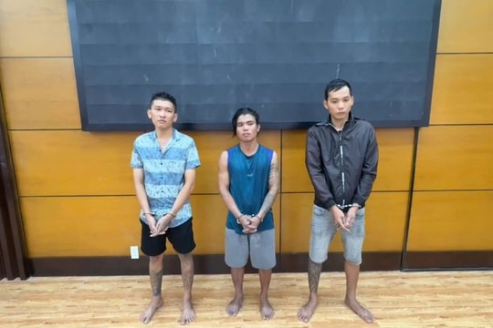 TP Hồ Chí Minh Bắt 3 đối tượng giả danh Công an cướp tài sản