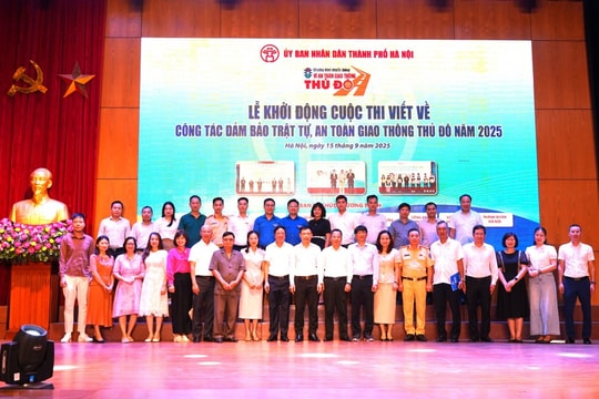 Khởi động cuộc thi viết về trật tự an toàn giao thông Thủ đô