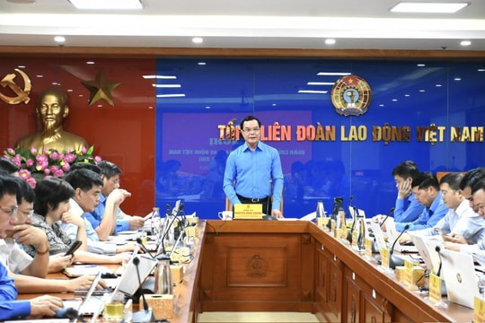Đoàn Chủ tịch Tổng LĐLĐ Việt Nam nêu ý kiến một số nhiệm vụ trọng tâm năm 2026