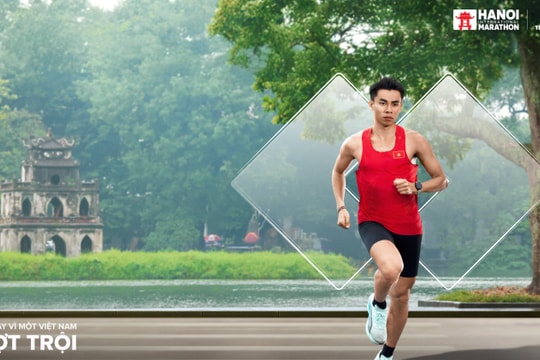 Bùng nổ với bộ vật phẩm Giải Marathon Quốc tế Hà Nội Techcombank mùa 4