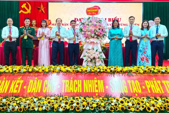 Đồng chí Vũ Dư Hùng giữ chức Chủ tịch Ủy ban MTTQ Việt Nam phường Tùng Thiện nhiệm kỳ 2025-2030.