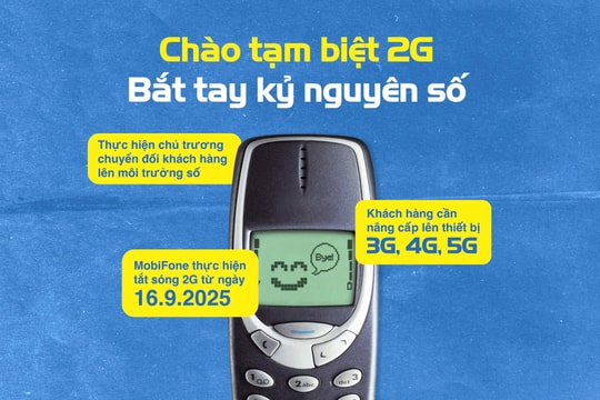 MobiFone chính thức tắt sóng 2G từ ngày 16-9