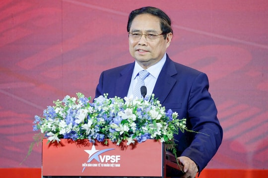Thủ tướng Phạm Minh Chính: Kinh tế tư nhân cần tiên phong, đồng hành cùng dân tộc trong kỷ nguyên mới