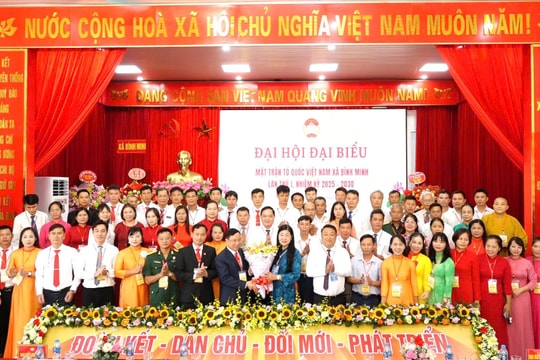 Xây dựng đội ngũ cán bộ mặt trận xã Bình Minh trách nhiệm, bản lĩnh, chuyên nghiệp