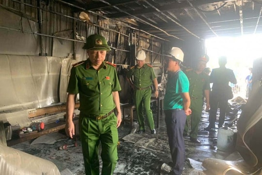 Hà Nội Khẩn trương điều tra nguyên nhân vụ cháy ở xã Thường Tín