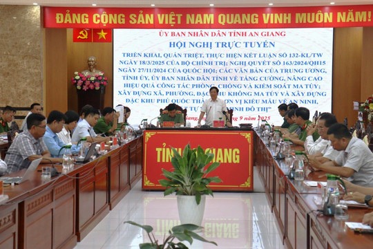 An Giang quyết tâm xây dựng 100% xã, phường, đặc khu không ma túy