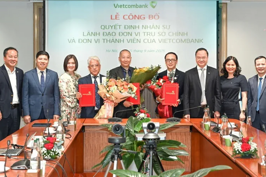 Vietcombank kiện toàn nhân sự lãnh đạo, củng cố sức mạnh cho giai đoạn phát triển mới