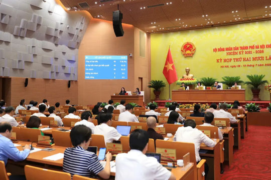 Kỳ họp chuyên đề của HĐND thành phố Hà Nội dự kiến diễn ra ngày 23/9