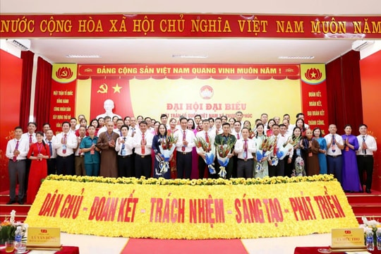 188 đại biểu dự Đại hội đại biểu Mặt trận Tổ quốc xã Thượng Phúc nhiệm kỳ 2025-2030