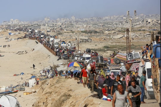 Israel công bố tuyến đường tạm thời để người dân rời khỏi thành phố Gaza