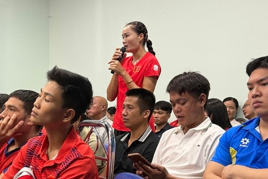Cục Thể dục thể thao Việt Nam lắng nghe ý kiến của vận động viên trước thềm SEA Games 33