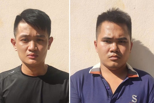 Thanh Hoá: Tạm giữ hình sự 2 đối tượng cướp giật tài sản