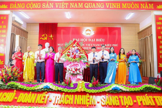 MTTQ xã Kiều Phú (Hà Nội) Đồng thuận, hợp sức xây dựng quê hương kiểu mẫu