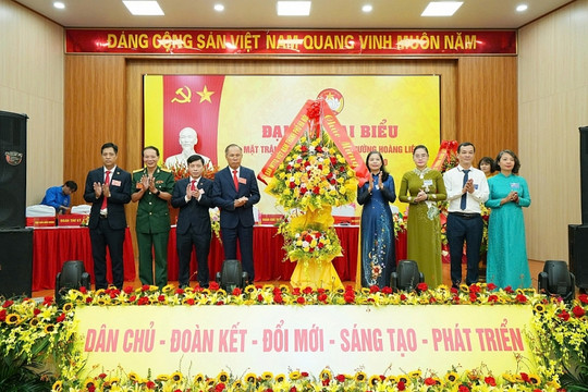 5 nhiệm vụ trọng tâm của Mặt trận Tổ quốc phường Hoàng Liệt
