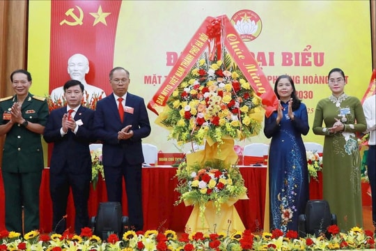Đồng chí Nguyễn Viết Cửu giữ chức Chủ tịch Ủy ban MTTQ Việt Nam phường Hoàng Liệt