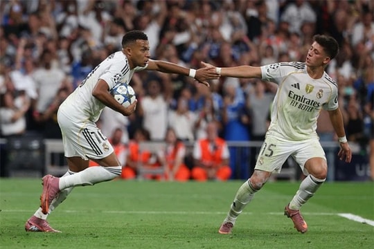 Mbappe tỏa sáng, Real Madrid thắng nhọc ngày ra quân Champions League