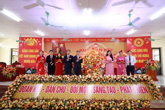 Đại hội đại biểu MTTQ Việt Nam xã Suối Hai lần thứ I: Chung sức xây dựng quê hương Suối Hai giàu đẹp