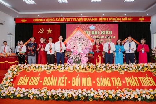 Đại hội MTTQ Việt Nam xã Ba Vì lần thứ I: Dấu mốc quan trọng trong phát huy sức mạnh đại đoàn kết