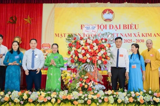 Đồng chí Đồng Đức Hạnh làm Chủ tịch Ủy ban MTTQ Việt Nam xã Kim Anh