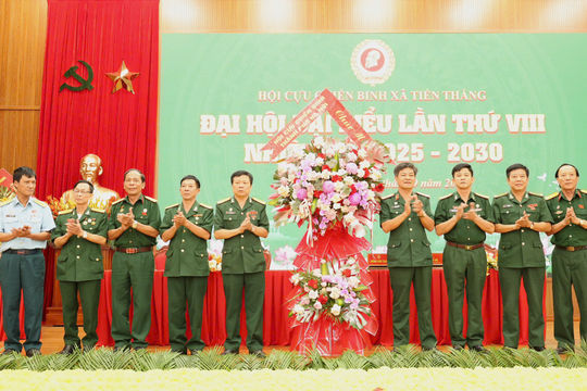 Đồng chí Nguyễn Hải Quân được chỉ định Chủ tịch Hội Cựu chiến binh xã Tiến Thắng
