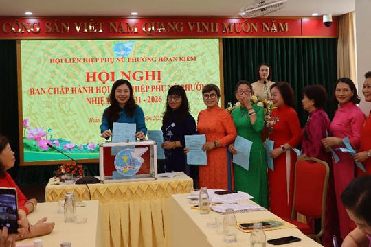 Hội LHPN phường Hoàn Kiếm: Thực hiện Quy trình nhân sự Đại hội đại biểu phụ nữ phường lần thứ I, nhiệm kỳ 2025-2030