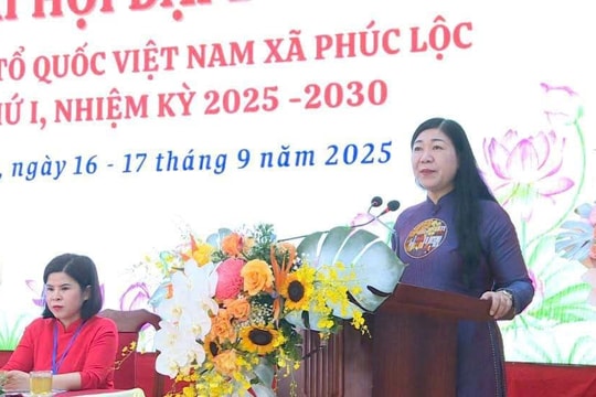 Xây dựng Mặt trận Tổ quốc xã Phúc Lộc thực sự là cầu nối tin cậy của nhân dân