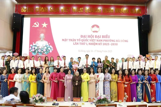 Mặt trận Tổ quốc Việt Nam phường Hà Đông bám sát cơ sở, hướng về nhân dân